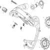 SRAM Ersatzteile Force 22 / Rival 22 Schaltwerk -Fahrradzubehör 164563