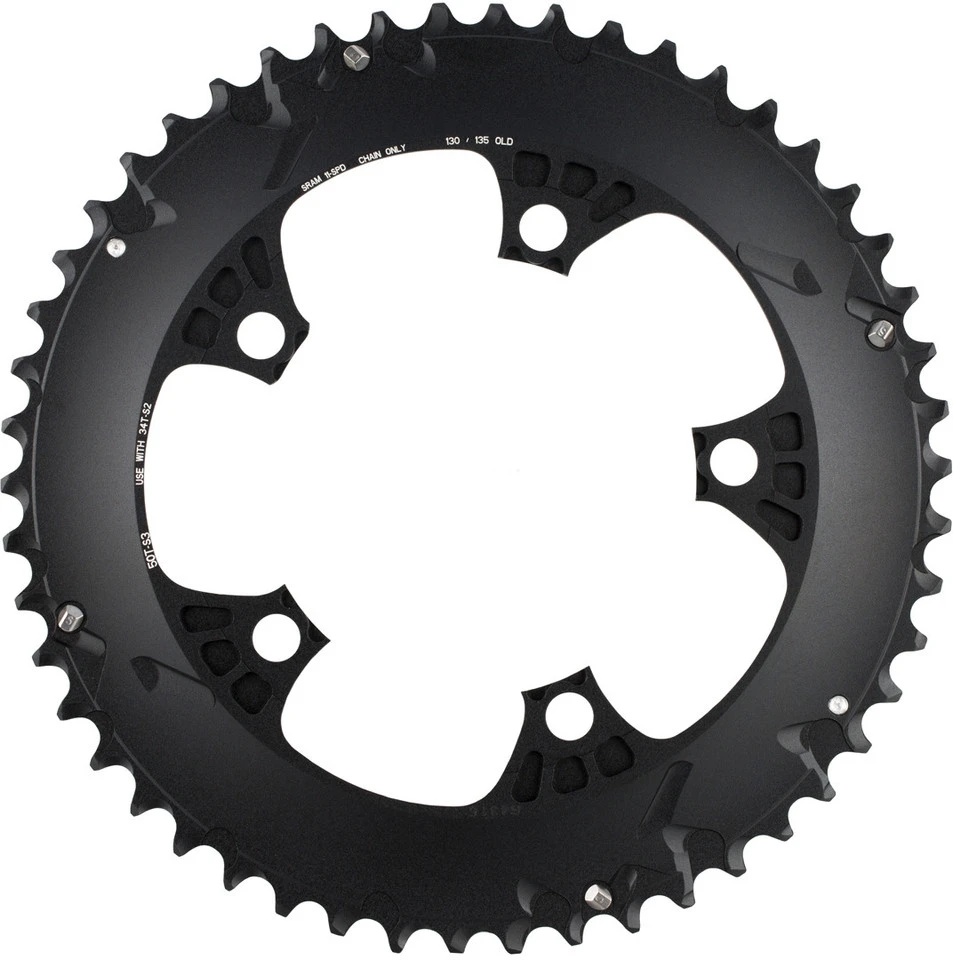 SRAM Kettenblatt Red B2 X-Glide 2-Pin, 5-Arm, 110 Mm Lochkreis 4 SRAM Kettenblatt Red B2 X-Glide 2-Pin, 5-Arm, 110 Mm Lochkreis – Bild 2