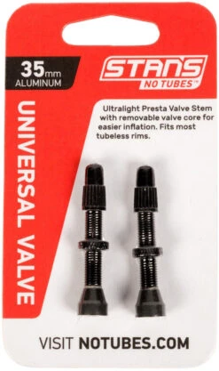 Notubes Tubelessventil Sclaverand Aluminium - 2 Stück -Fahrradzubehör 215528