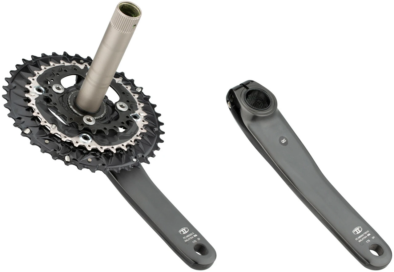 Shimano Deore Kurbelgarnitur FC-M6000-3 Hollowtech II 5 Shimano Deore Kurbelgarnitur FC-M6000-3 Hollowtech II – Bild 3