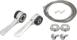 Shimano Schalthebel V+h Set SL-R400 2-/3-/8-fach Für Aluminiumrahmen -Fahrradzubehör 254423