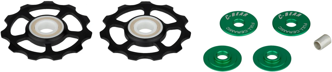 Schalträdchen Aluminium Shimano/SRAM 10-/11-fach Full Ceramic 4 Schalträdchen Aluminium Shimano/SRAM 10-/11-fach Full Ceramic – Bild 2