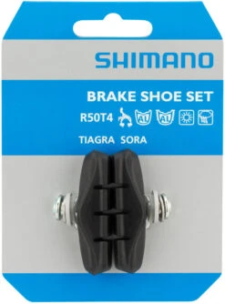 Shimano Bremsschuhe R50T4 Für Tiagra, Sora - 5 Paar -Fahrradzubehör 283230
