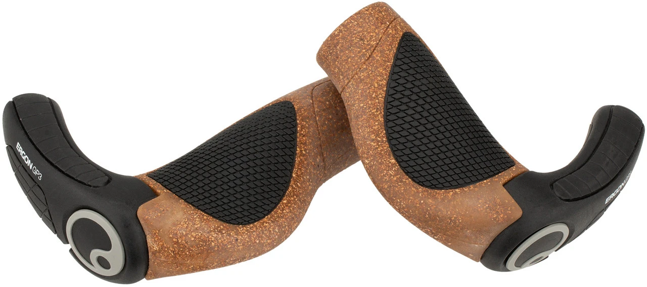 ERGON GP3 BioKork Lenkergriffe Für Drehgriffschalter Einseitig 3 ERGON GP3 BioKork Lenkergriffe Für Drehgriffschalter Einseitig