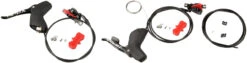 SRAM Apex 1 HRD V+h Set Scheibenbremse Hydr.m.DoubleTap® Schalt-/Bremsgriff -Fahrradzubehör 310136