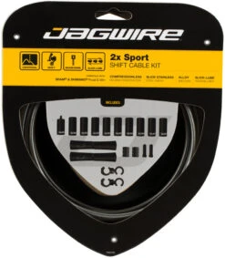 JAGWIRE 2X Sport Schaltzugset -Fahrradzubehör 319263