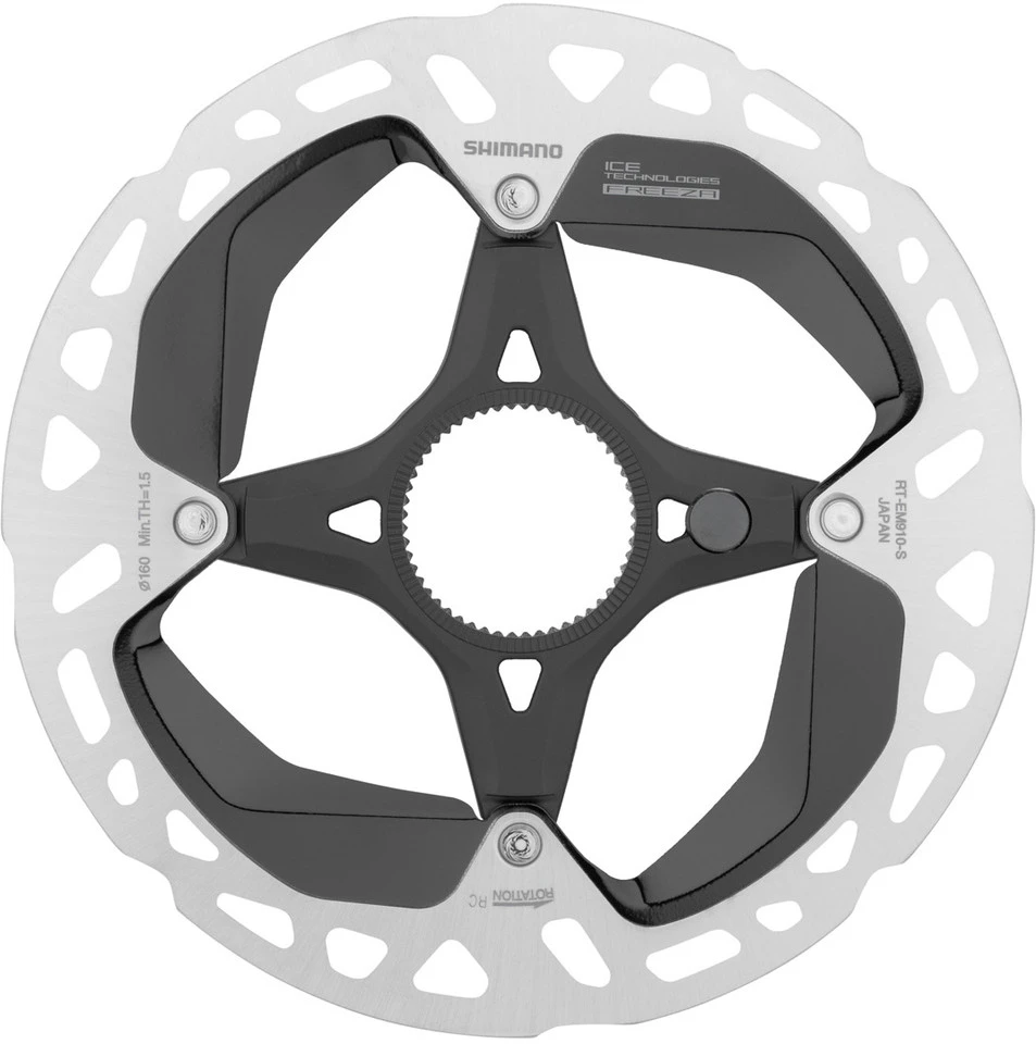 Shimano Bremsscheibe RT-EM910 Center Lock Für STEPS Mit Innenverzahnung 3 Shimano Bremsscheibe RT-EM910 Center Lock Für STEPS Mit Innenverzahnung