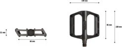 Nc-17 STD Zero Pro Plattformpedale -Fahrradzubehör 337808