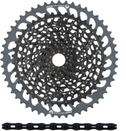 SRAM GX Eagle XG-1275 Kassette + Eagle Kette 12-fach Verschleißset -Fahrradzubehör 338262