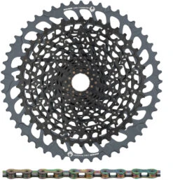 SRAM GX Eagle XG-1275 Kassette + Eagle Kette 12-fach Verschleißset -Fahrradzubehör 338264