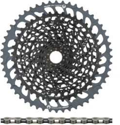 SRAM GX Eagle XG-1275 Kassette + Eagle Kette 12-fach Verschleißset -Fahrradzubehör 338268