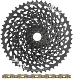 SRAM GX Eagle XG-1275 Kassette + Eagle Kette 12-fach Verschleißset -Fahrradzubehör 338270