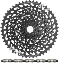 SRAM GX Eagle XG-1275 Kassette + Eagle Kette 12-fach Verschleißset -Fahrradzubehör 338271
