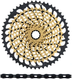 SRAM XX1 Eagle XG-1299 Kassette + PC XX1 Eagle Kette 12-fach Verschleißset 16 SRAM XX1 Eagle XG-1299 Kassette + PC XX1 Eagle Kette 12-fach Verschleißset -Fahrradzubehör 338303