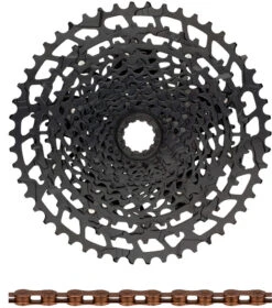 SRAM NX Eagle PG-1230 Kassette + Eagle Kette 12-fach Verschleißset -Fahrradzubehör 347843