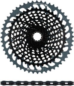 SRAM X01 Eagle XG-1295 Kassette + Eagle Kette 12-fach Verschleißset -Fahrradzubehör 347896