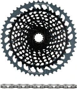 SRAM X01 Eagle XG-1295 Kassette + Eagle Kette 12-fach Verschleißset -Fahrradzubehör 347898