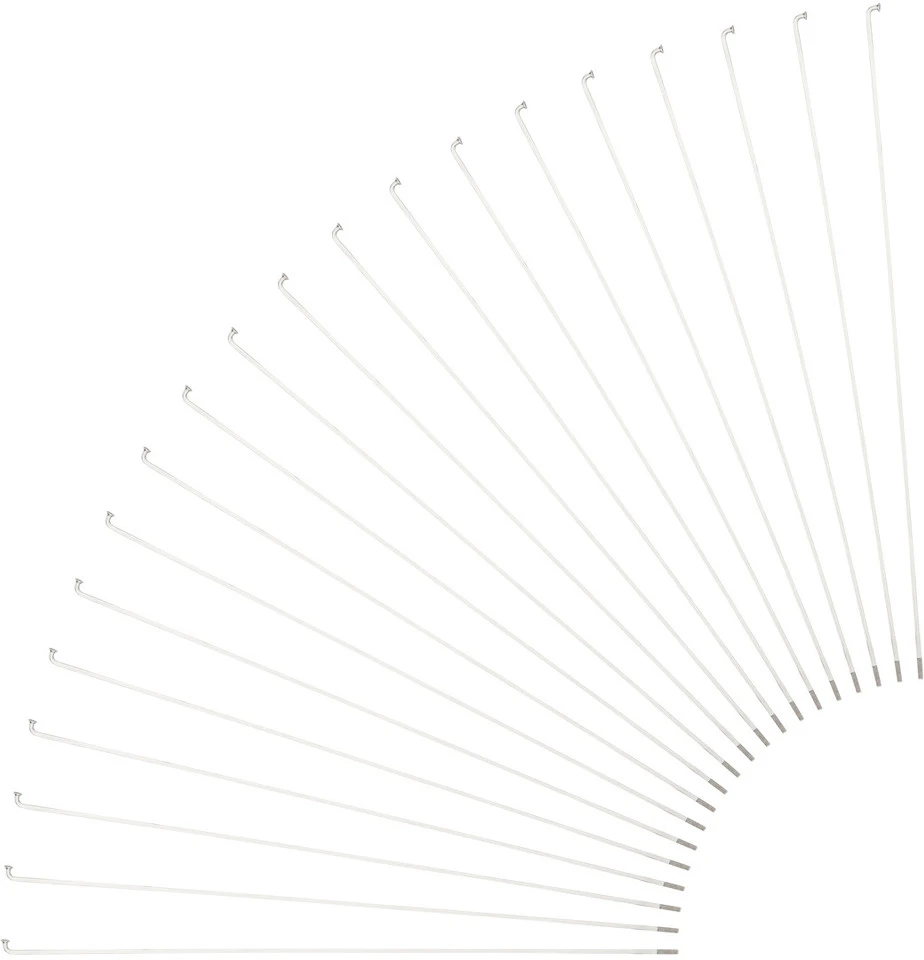 Sapim Race J-Bend Speichen + Nippel - 20 Stück 8 Sapim Race J-Bend Speichen + Nippel - 20 Stück – Bild 6