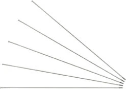 Sapim Race Straightpull Speichen + Nippel - 5 Stück -Fahrradzubehör 378053