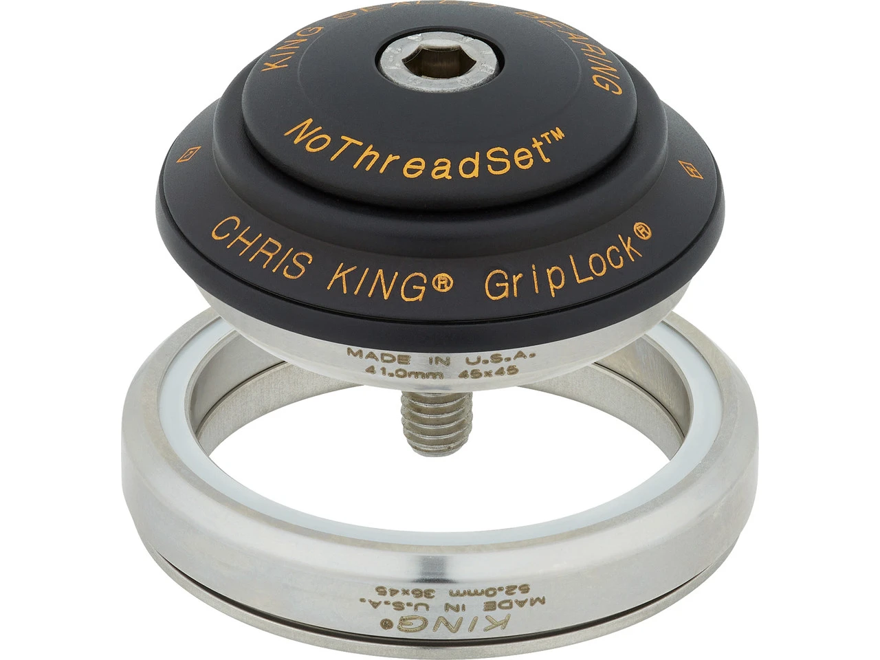 Chris-king DropSet 3 IS41/28,6 - IS52/40 GripLock Steuersatz 3 Chris-king DropSet 3 IS41/28,6 - IS52/40 GripLock Steuersatz