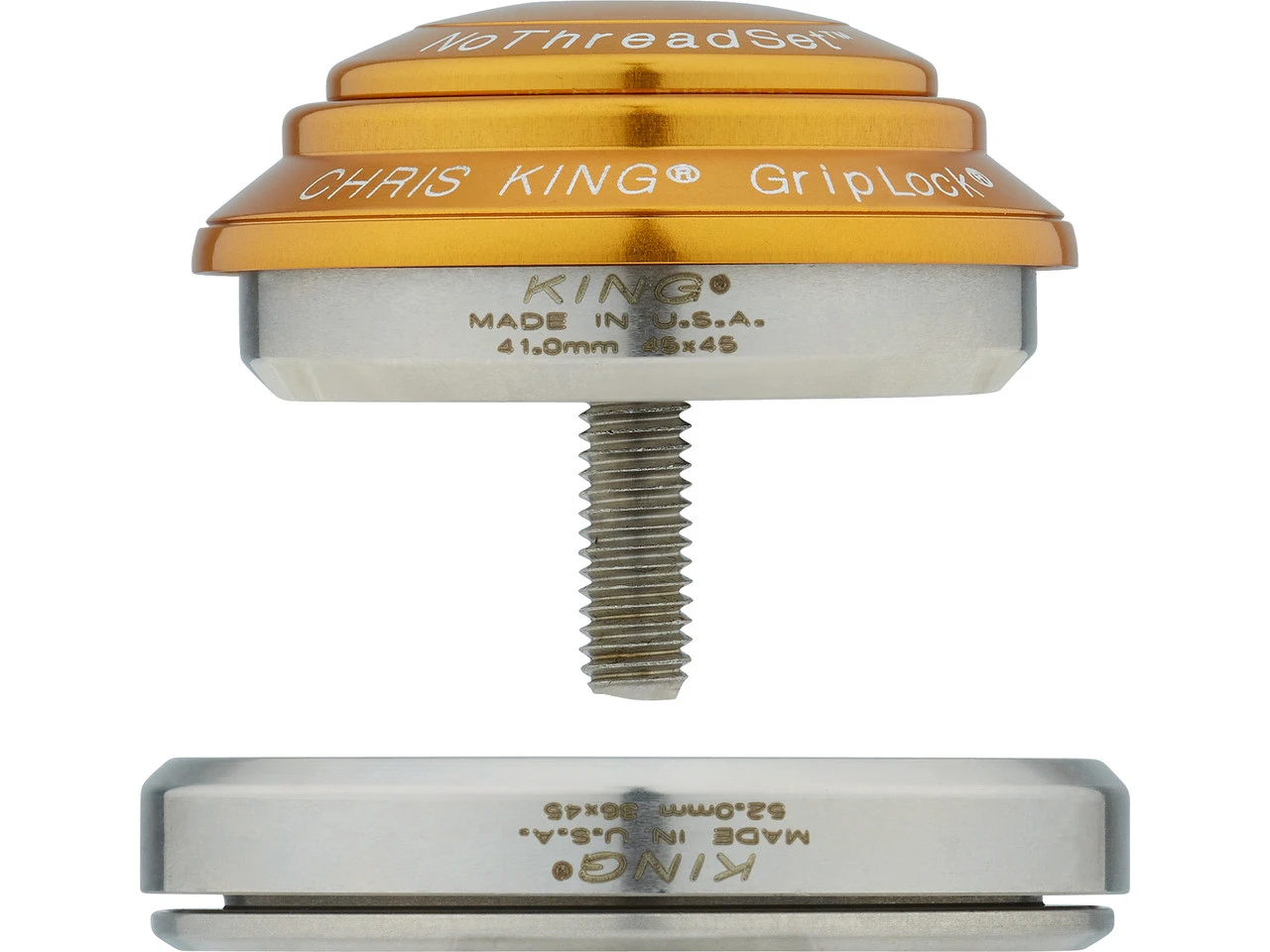 Chris-king DropSet 3 IS41/28,6 - IS52/40 GripLock Steuersatz 11 Chris-king DropSet 3 IS41/28,6 - IS52/40 GripLock Steuersatz – Bild 9