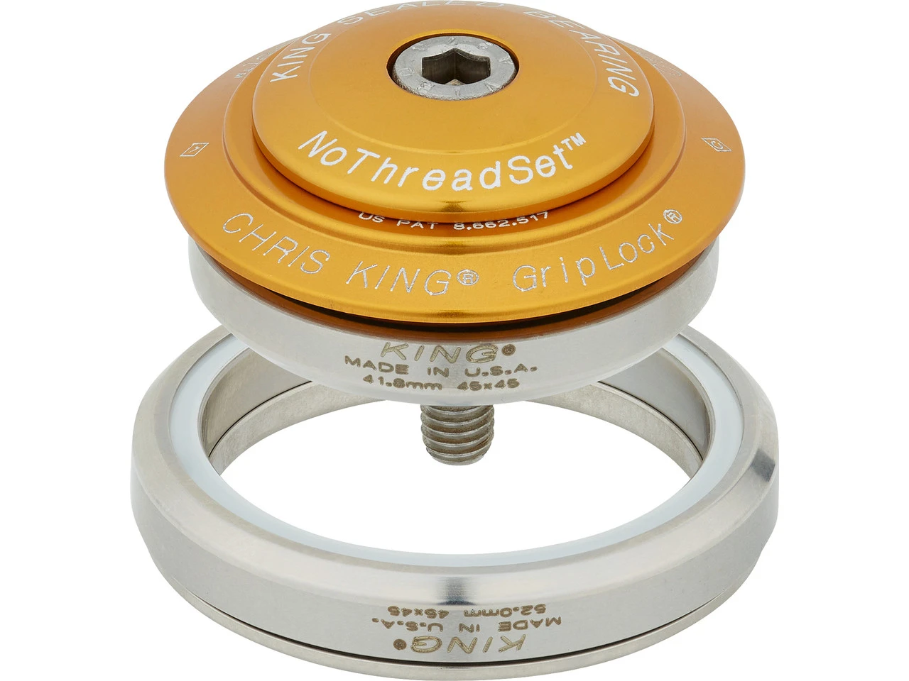 Chris-king DropSet 5 IS42/28,6 - IS52/40 GripLock Steuersatz 3 Chris-king DropSet 5 IS42/28,6 - IS52/40 GripLock Steuersatz