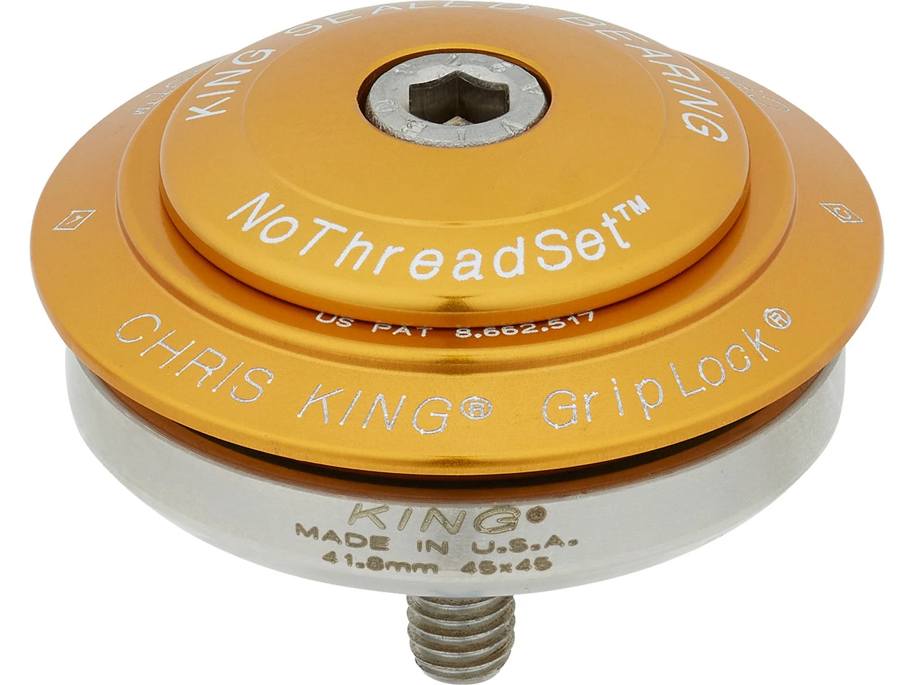 Chris-king DropSet 5 IS42/28,6 - IS52/40 GripLock Steuersatz 4 Chris-king DropSet 5 IS42/28,6 - IS52/40 GripLock Steuersatz – Bild 2