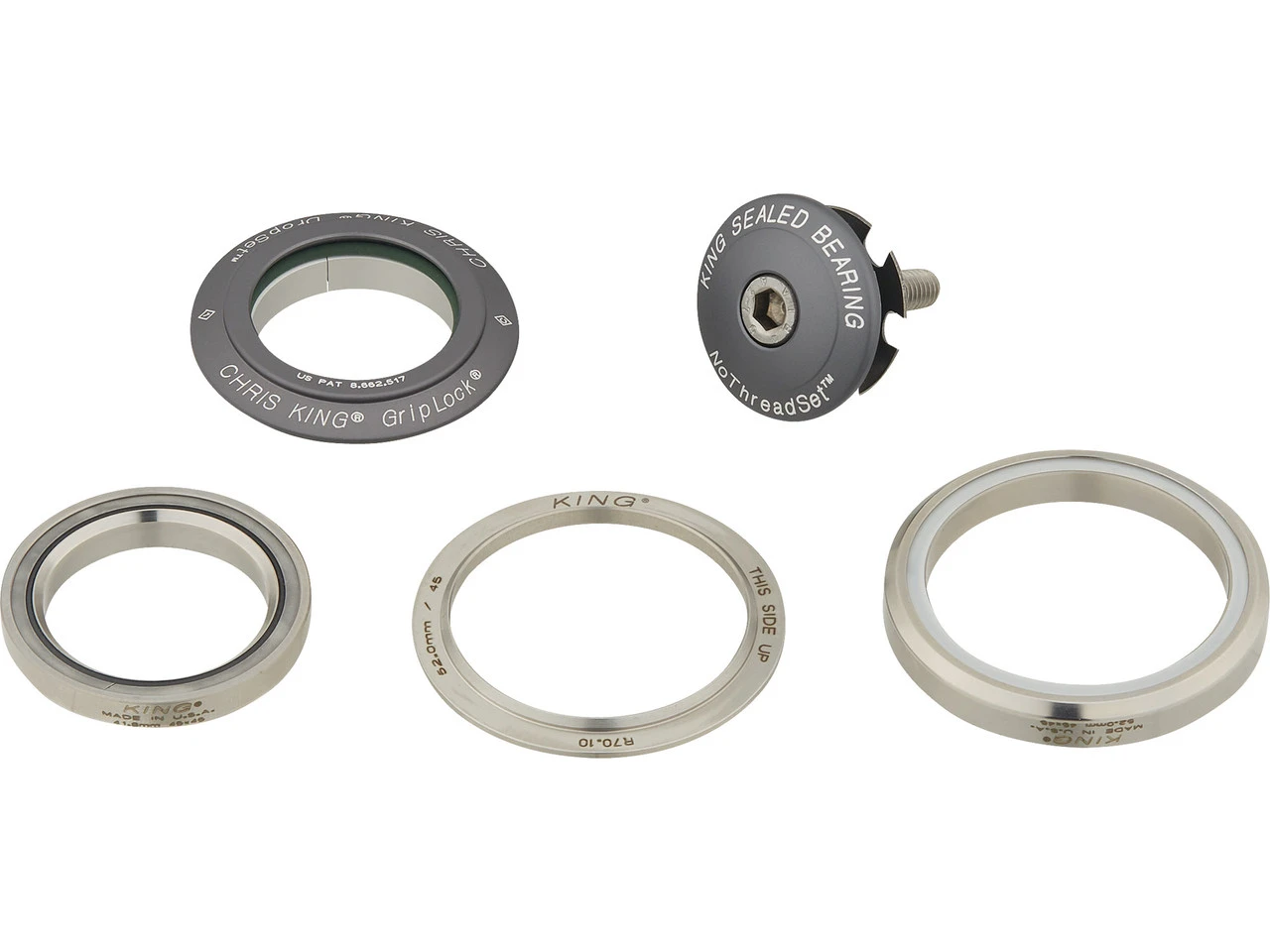 Chris-king DropSet 5 IS42/28,6 - IS52/40 GripLock Steuersatz 22 Chris-king DropSet 5 IS42/28,6 - IS52/40 GripLock Steuersatz – Bild 20