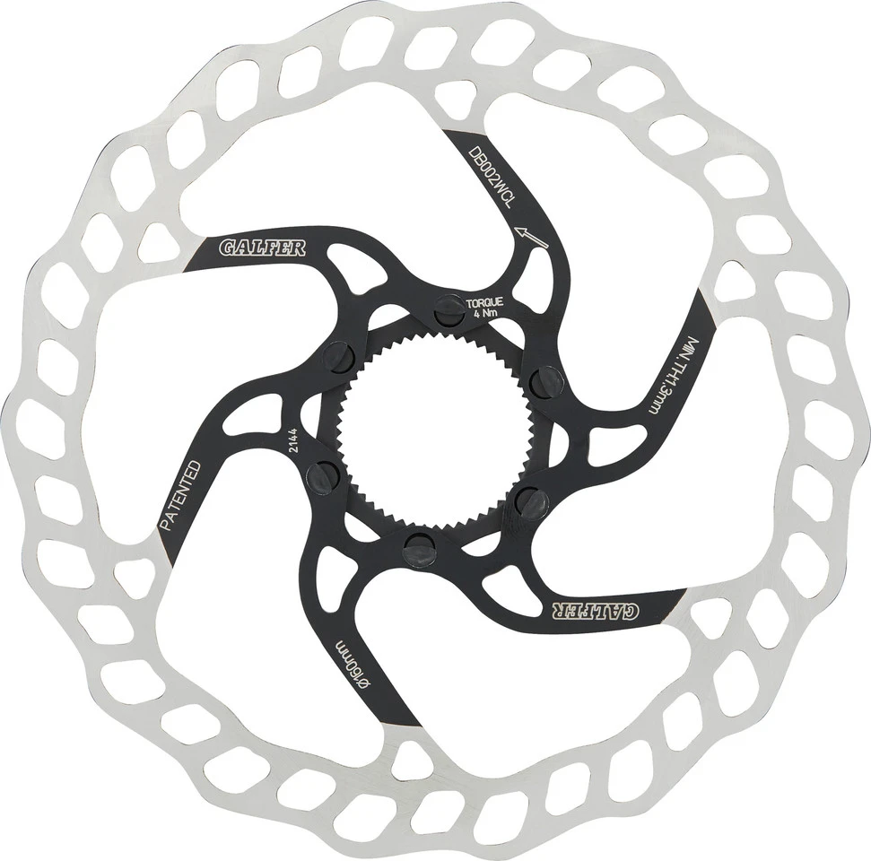 GALFER Fixed Disc Wave 1,8 Mm MTB Center Lock Bremsscheibe 3 GALFER Fixed Disc Wave 1,8 Mm MTB Center Lock Bremsscheibe