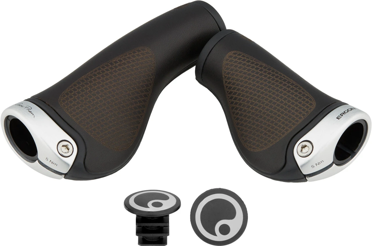 ERGON GP1 BioLeder Lenkergriffe Für Drehgriffschalter Einseitig 3 ERGON GP1 BioLeder Lenkergriffe Für Drehgriffschalter Einseitig