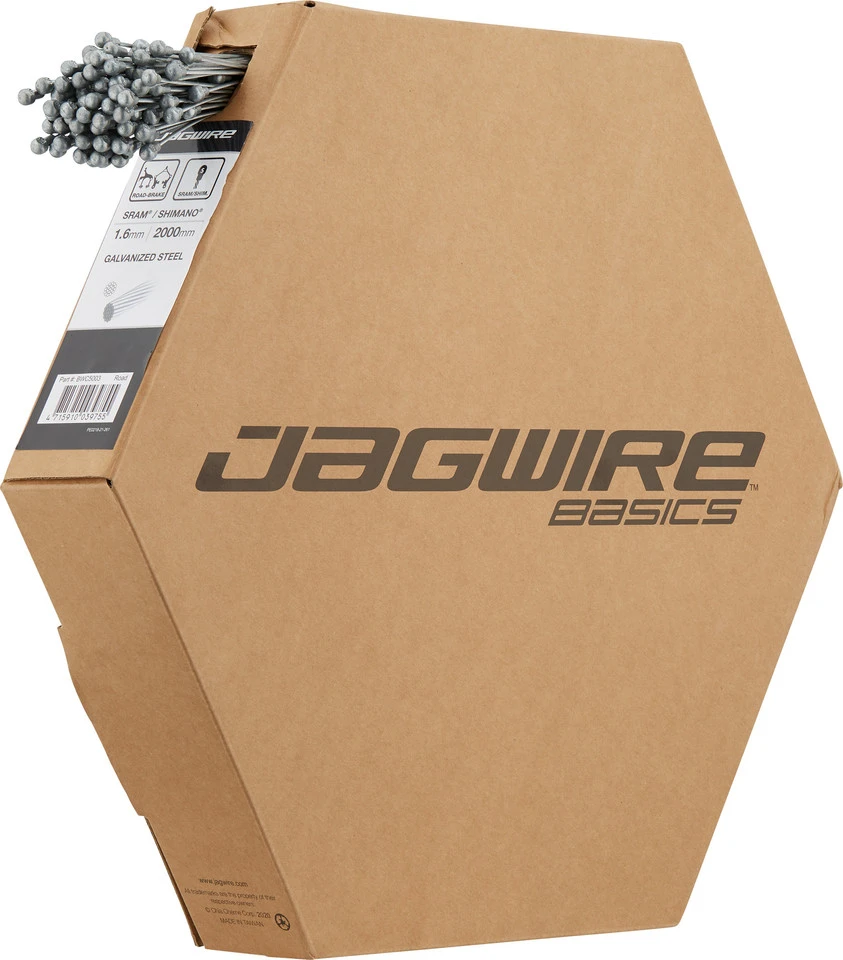JAGWIRE Basics Bremszug Für Shimano/SRAM Road - 100 Stück 3 JAGWIRE Basics Bremszug Für Shimano/SRAM Road - 100 Stück