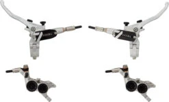 HOPE Tech 4 V4 V+h Set Scheibenbremse Mit Kunststoffleitung -Fahrradzubehör 456869