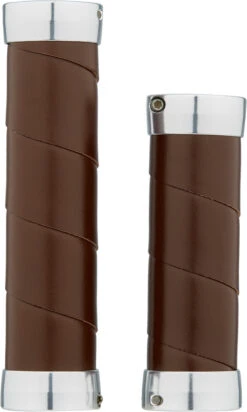 BROOKS Slender Leder Lenkergriffe Für Drehgriffschalter Einseitig -Fahrradzubehör 460906