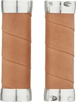 BROOKS Slender Leder Lenkergriffe Für Drehgriffschalter Beidseitig -Fahrradzubehör 473245