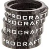 Procraft Carbon Spacer Set Groß 1 1/8" 1 Procraft Carbon Spacer Set Groß 1 1/8" -Fahrradzubehör 94687